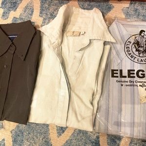 Perfect Summer Cotton Shirt - Like New (Drycleaned)